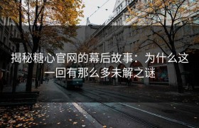 揭秘糖心官网的幕后故事：为什么这一回有那么多未解之谜