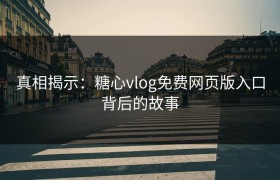 真相揭示：糖心vlog免费网页版入口背后的故事