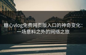糖心vlog免费网页版入口的神奇变化：一场意料之外的网络之旅